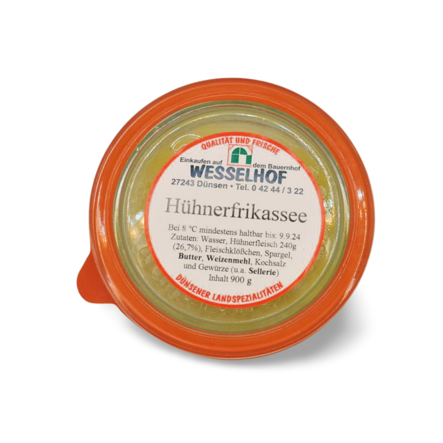 Hühnerfrikasee Hausgemacht 1l