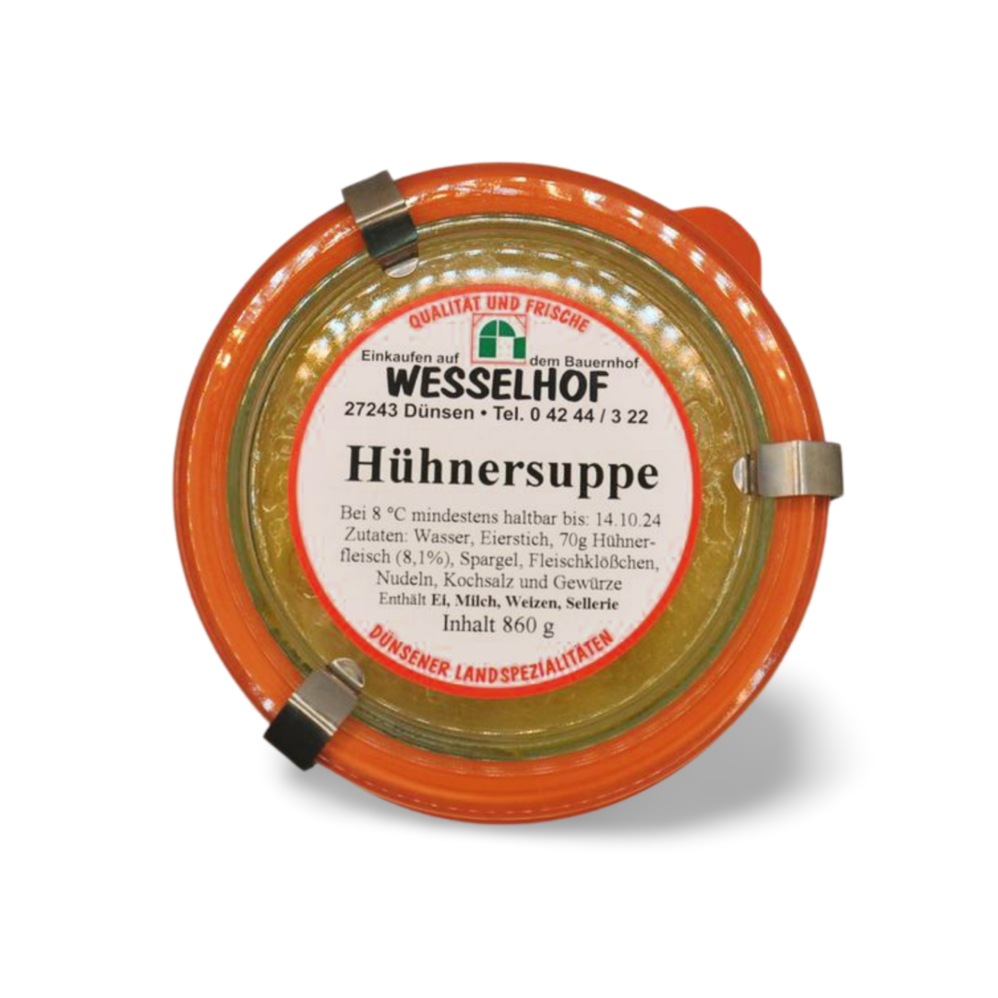 Hühnersuppe hausgemacht 1l