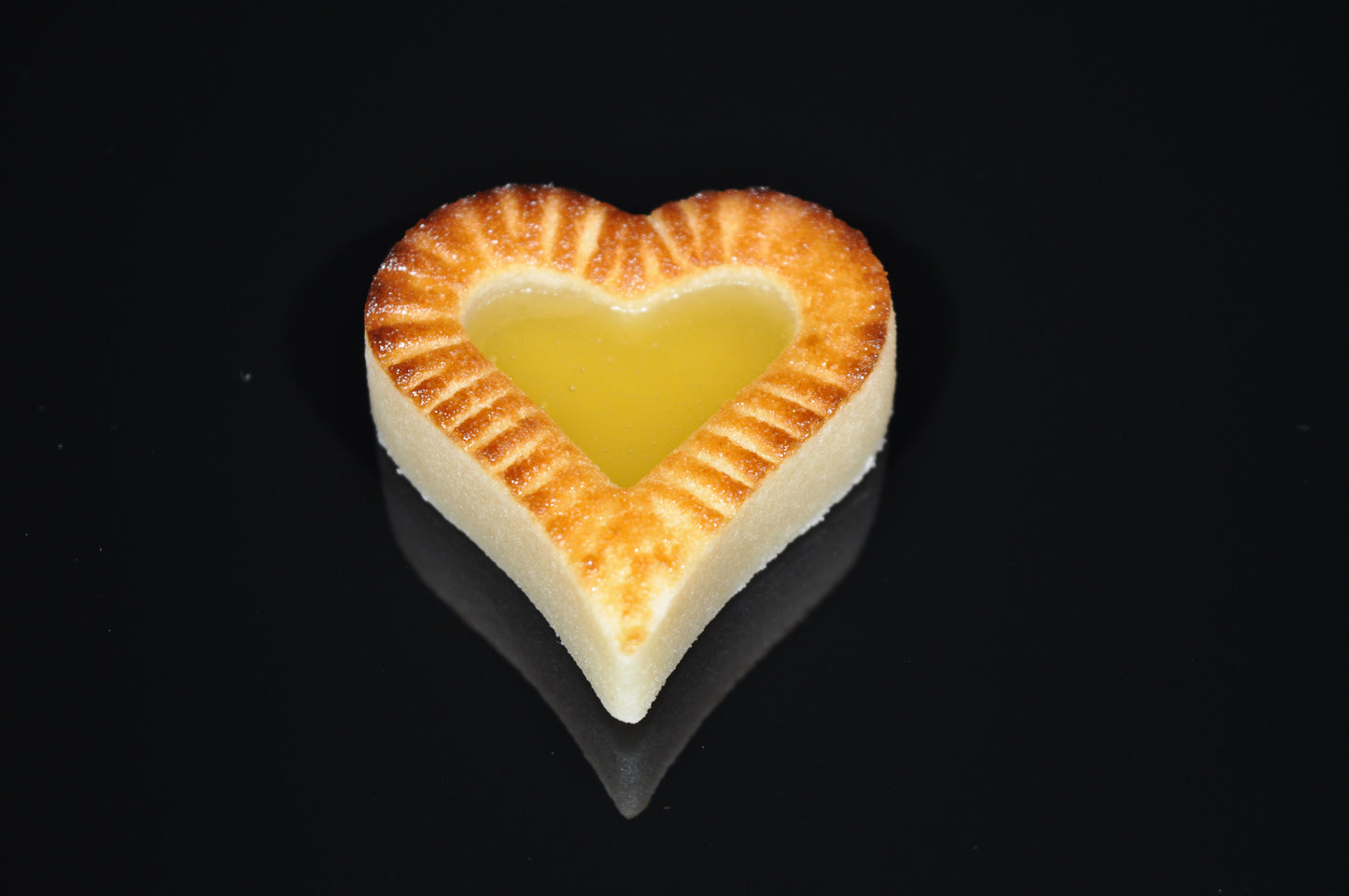 Königsberger Marzipan - Herz 20 g Ananas-Konfitüre