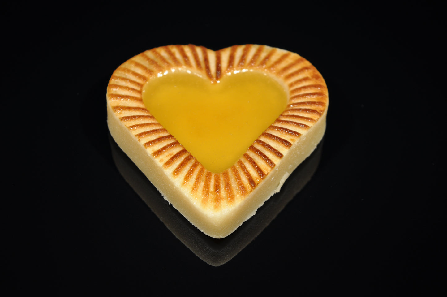 Königsberger Marzipan - Herz 75 g, Ananas-Konfitüre