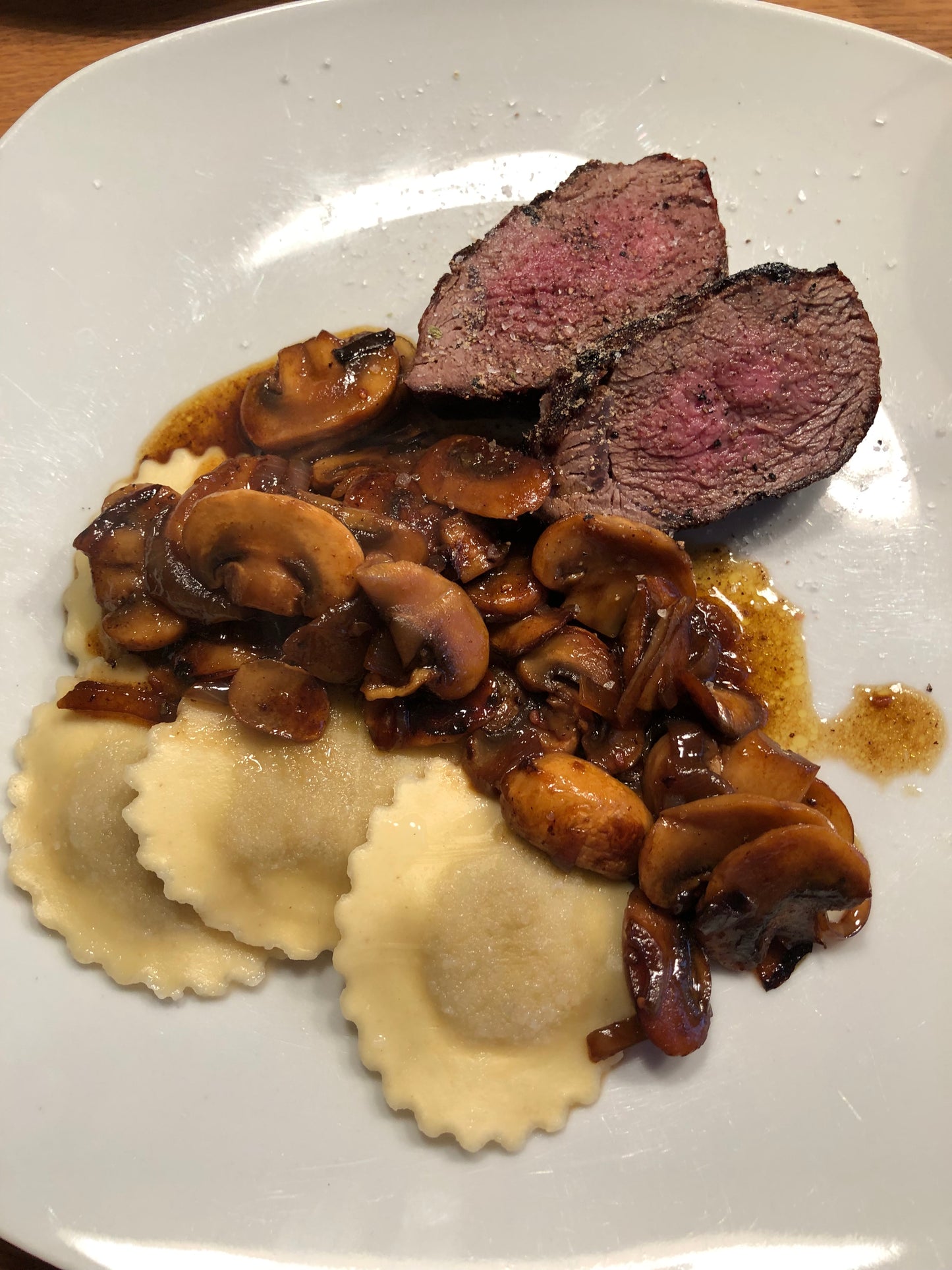 Rückenlachse vom Damtier