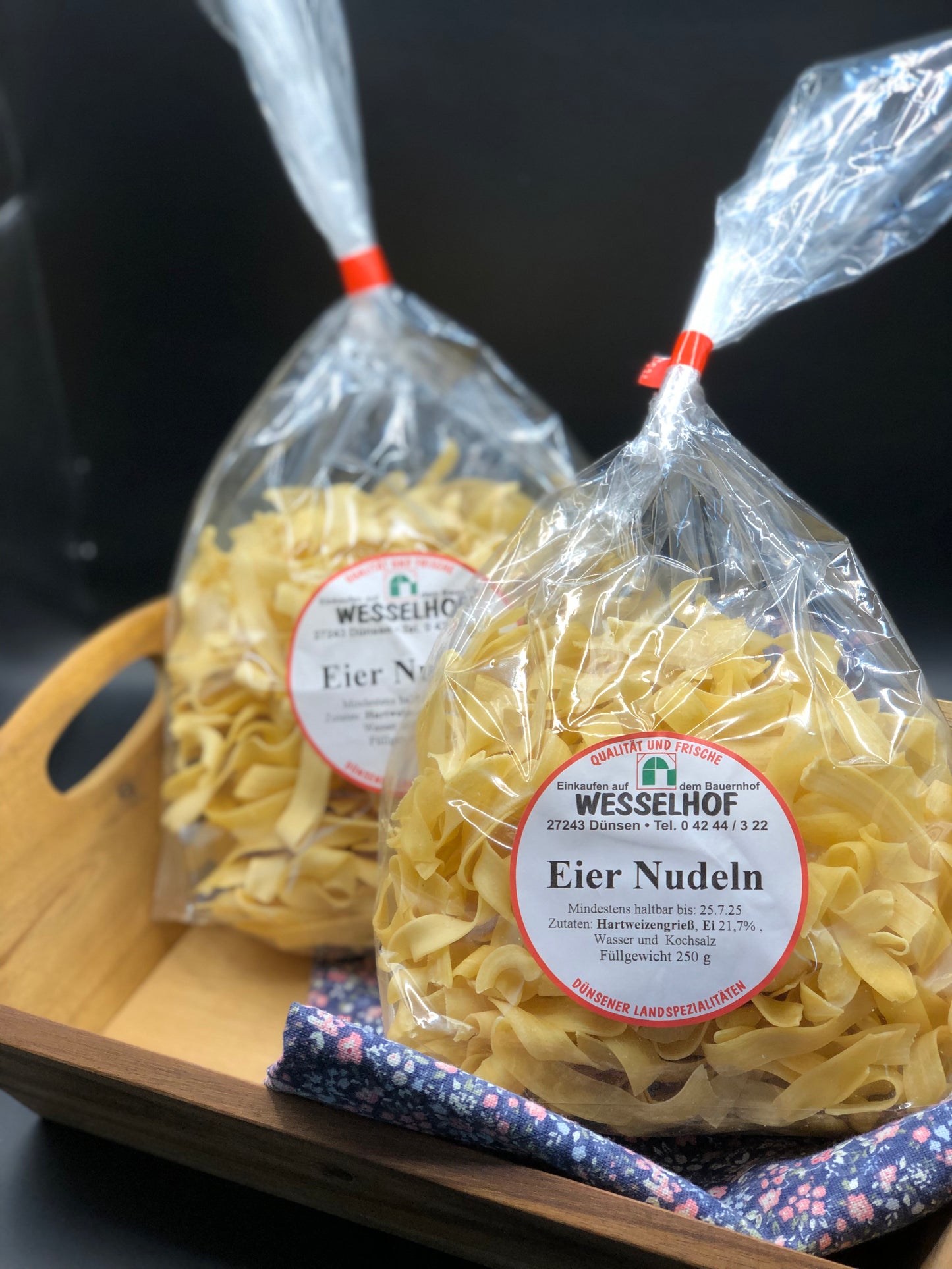 Eiernudeln - Selbstgemachte Nudeln 250g