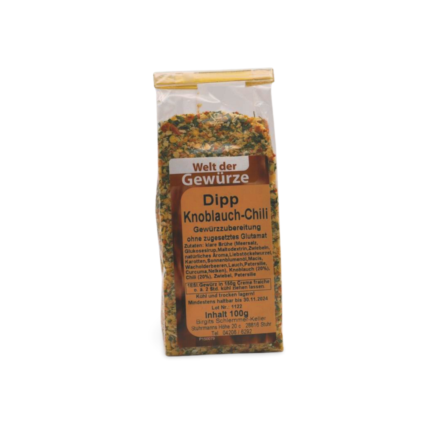 Dipp-Gewürz Knoblauch-Chili