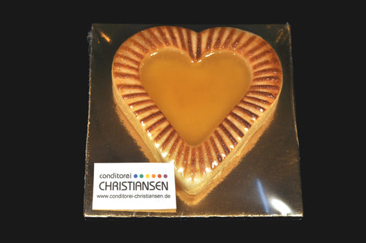 Königsberger Marzipan - Herz 75 g, Ananas-Konfitüre