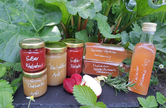 Fruchtaufstrich Erdbeer Rhabarber